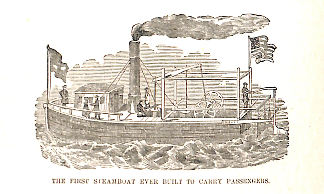 The First Passenger Steamboat