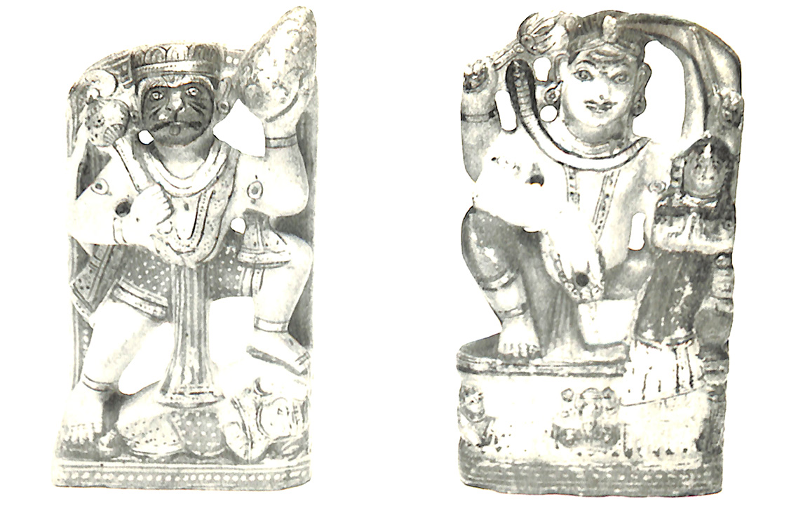 Hanuman and Shiva