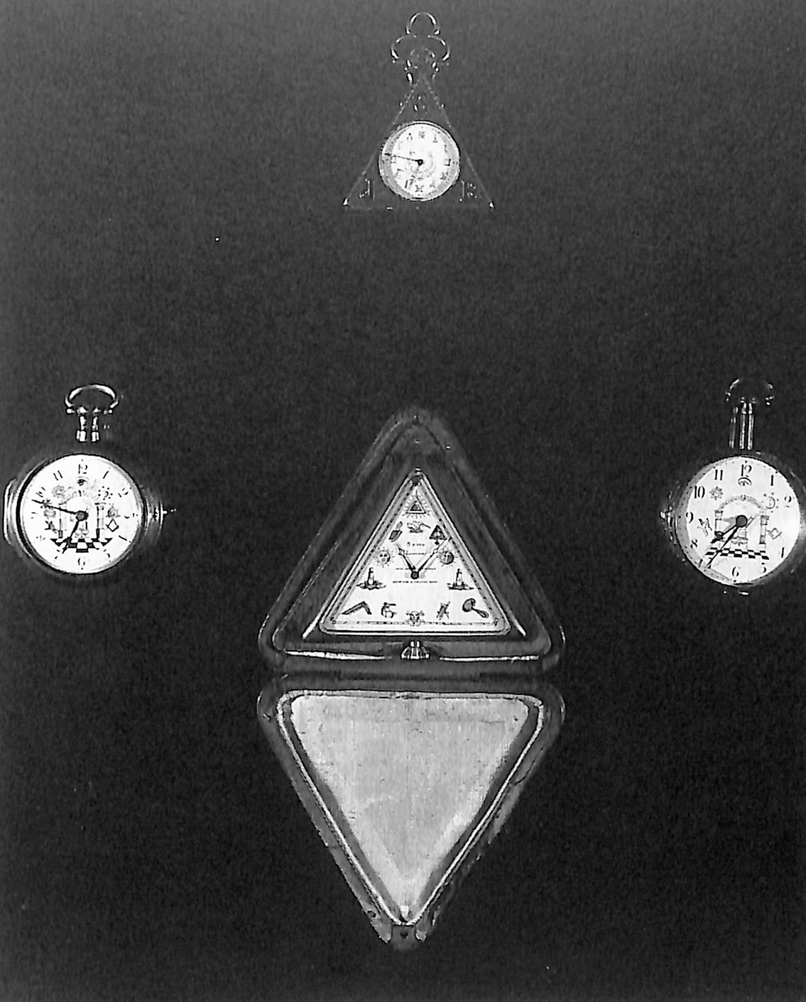Masonic Clocks and Watches