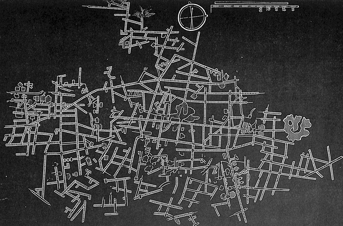 Plan of Catacombs at Rome (Esitmated to be between 800 to 900 miles in leangth)