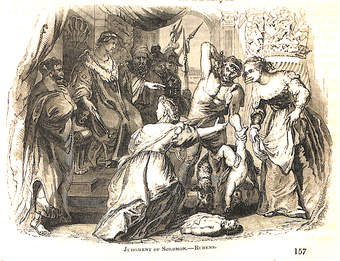 Judgment of Solomon - Rubens