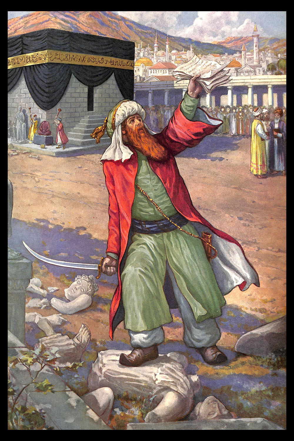PLATE 38: Mohammed Destroying Idols
