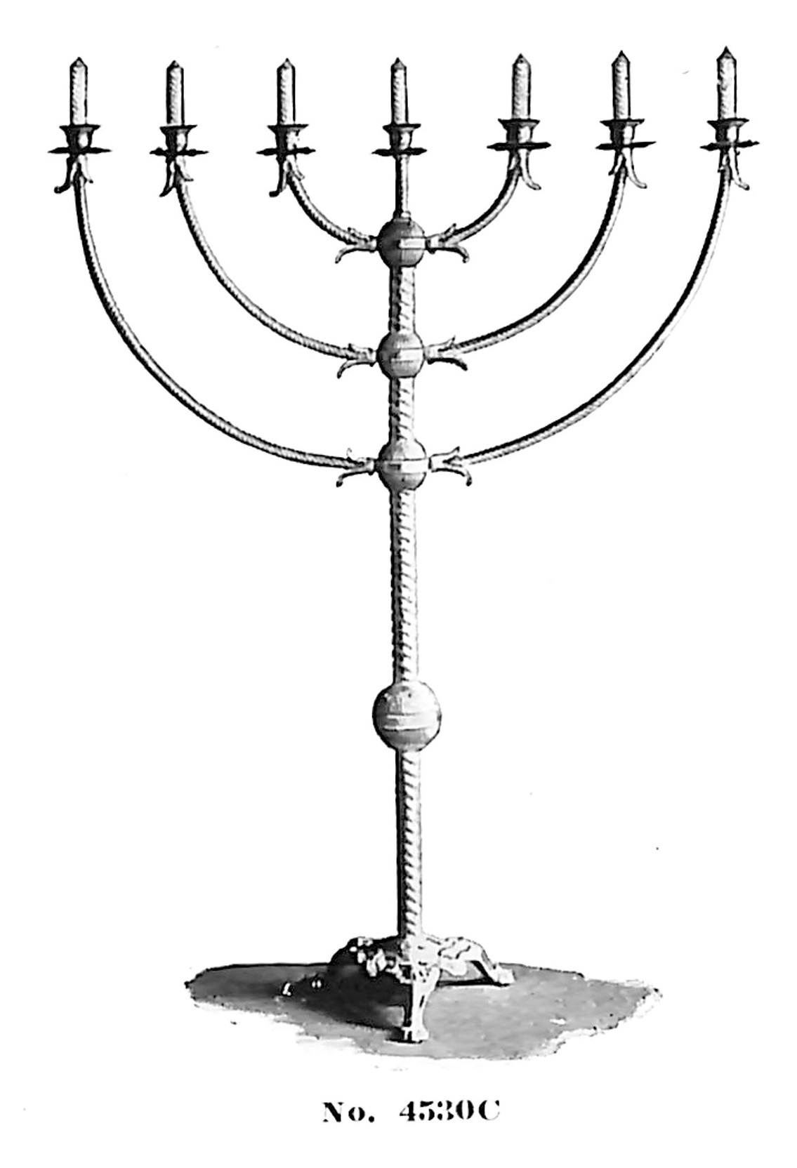 Seven-Branch Candlestick no. 4530C