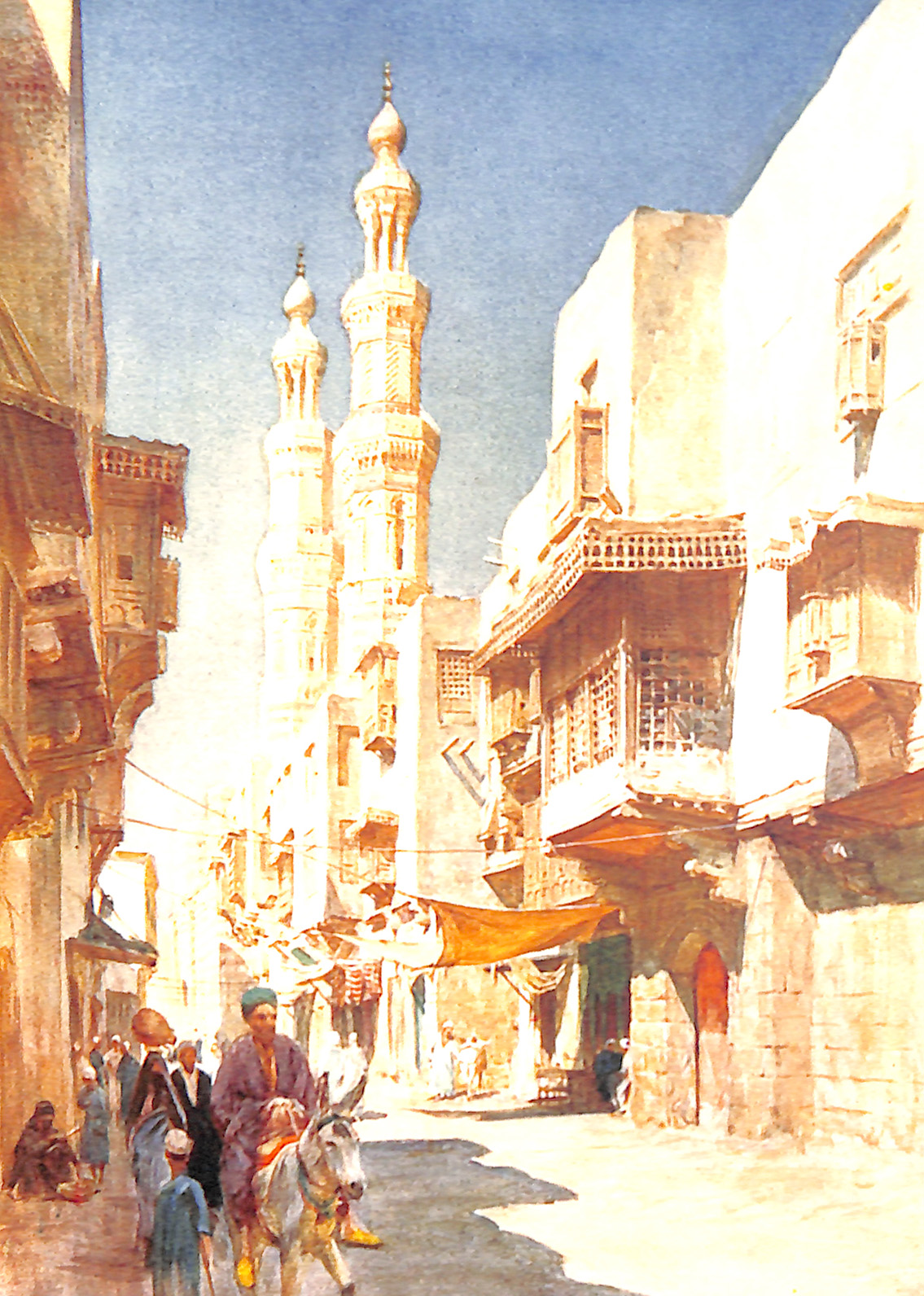 The Twin Minarets of El-Muayyad