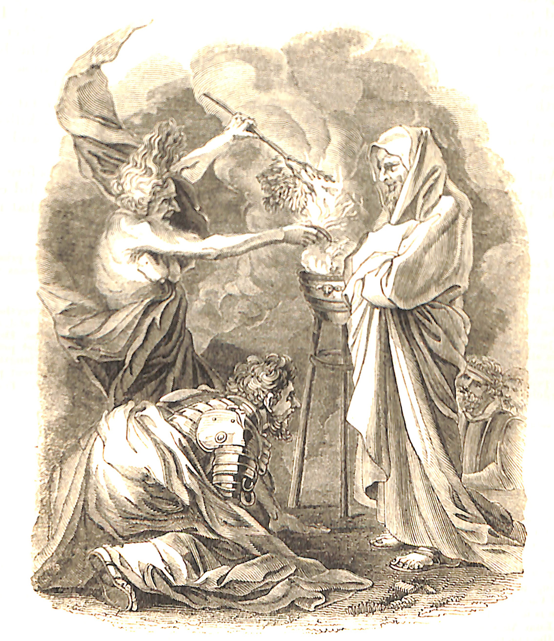 Saul And The Witch of En-Dor. Salvator Rosa