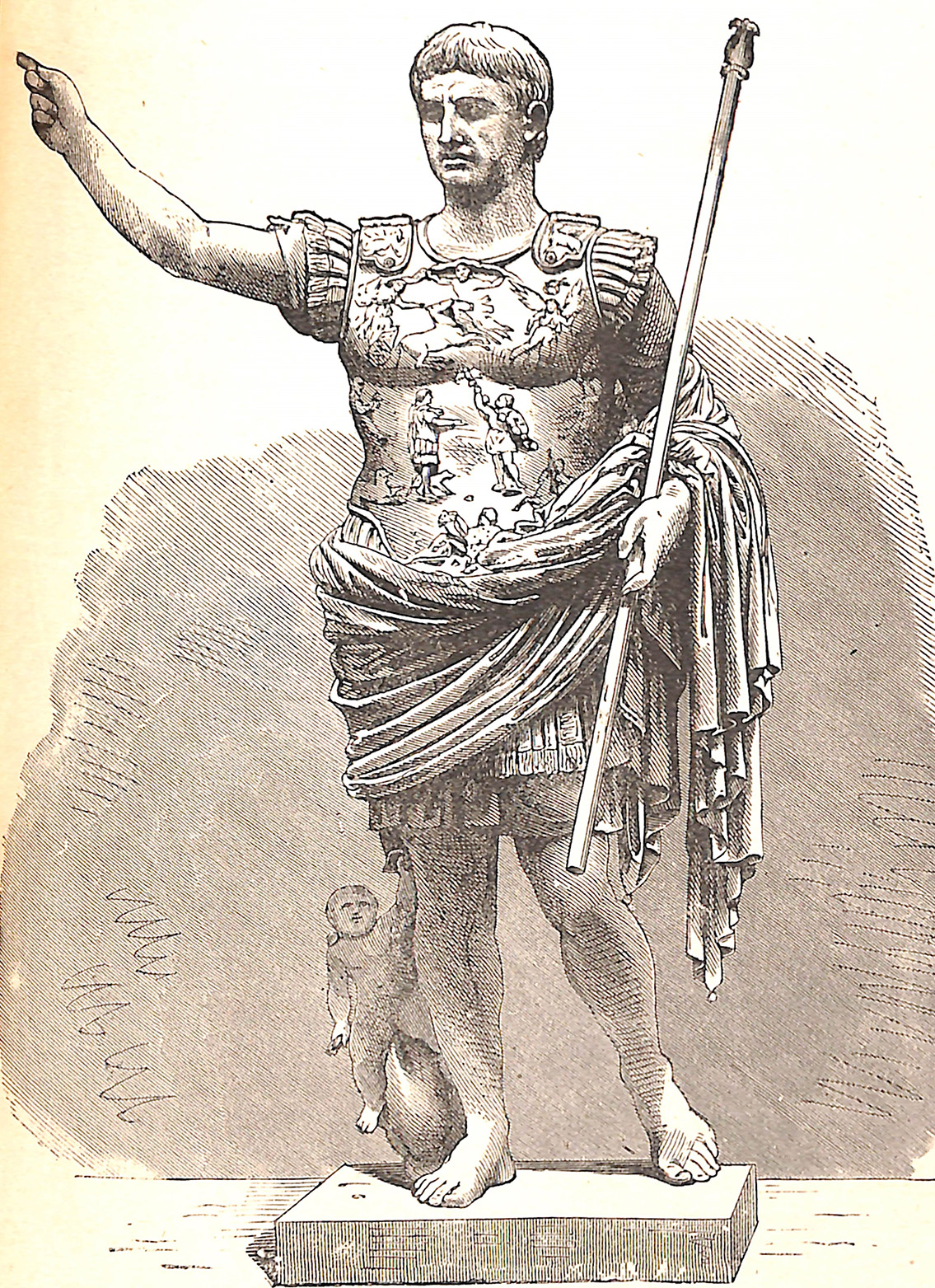 Augustus Caesar (Found in Pompeii)