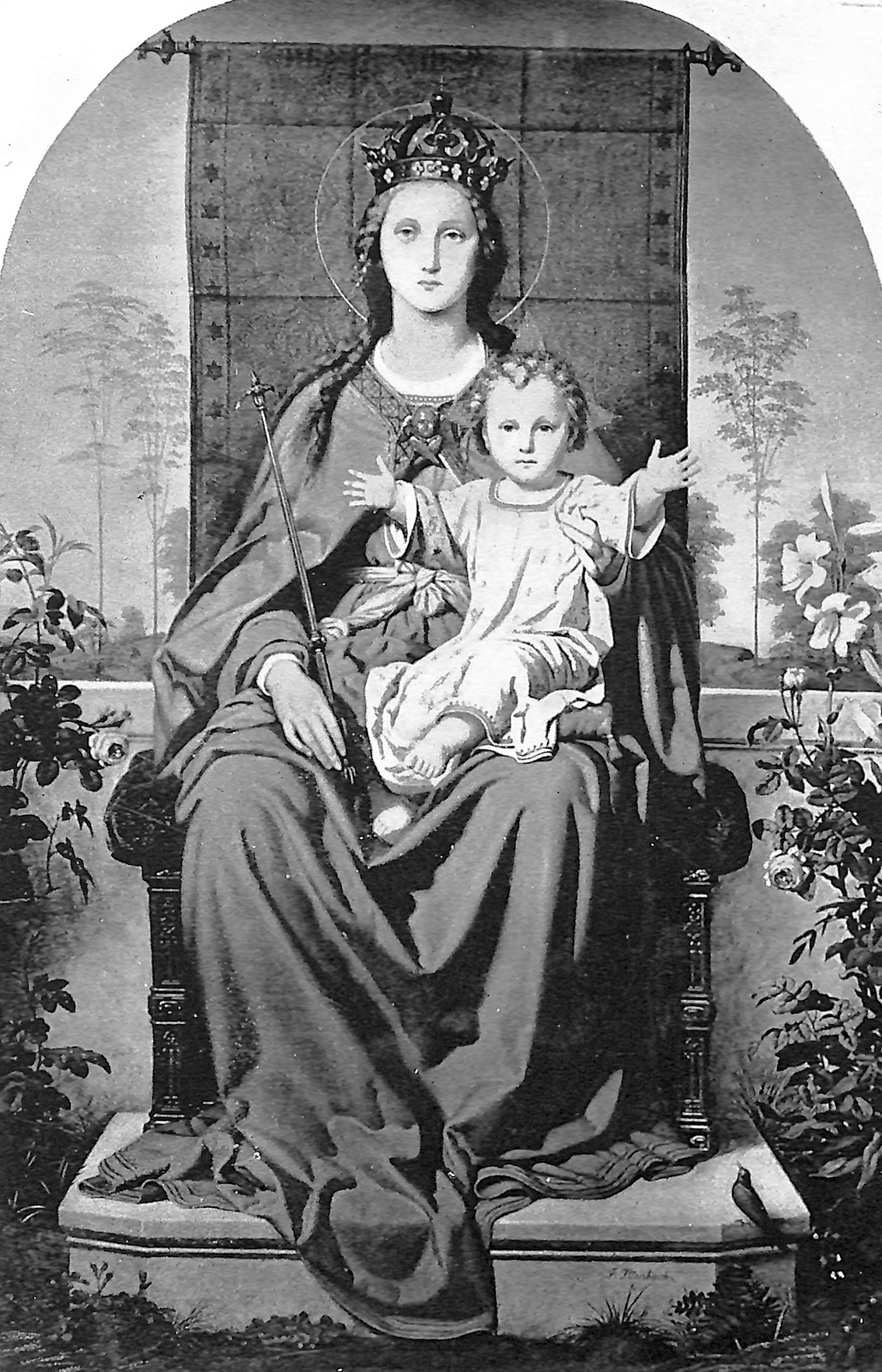 Madonna Enthroned