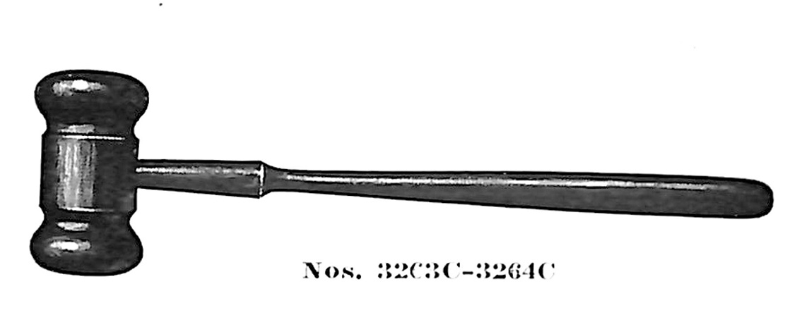 Gavels no. 3265C-3266C