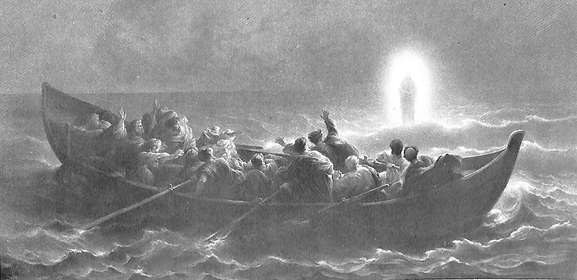 Christ Walking On The Sea