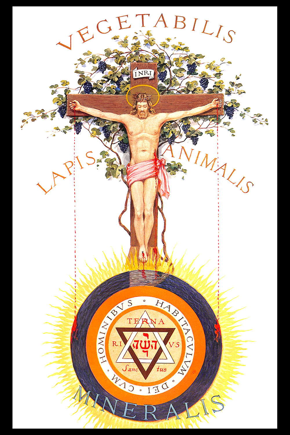 PLATE 35: A Rosicrucian Crucifix