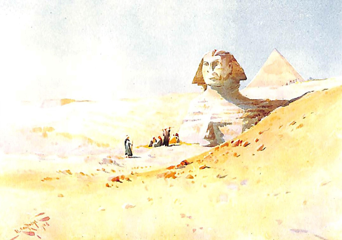 The Sphinx From The Desert
