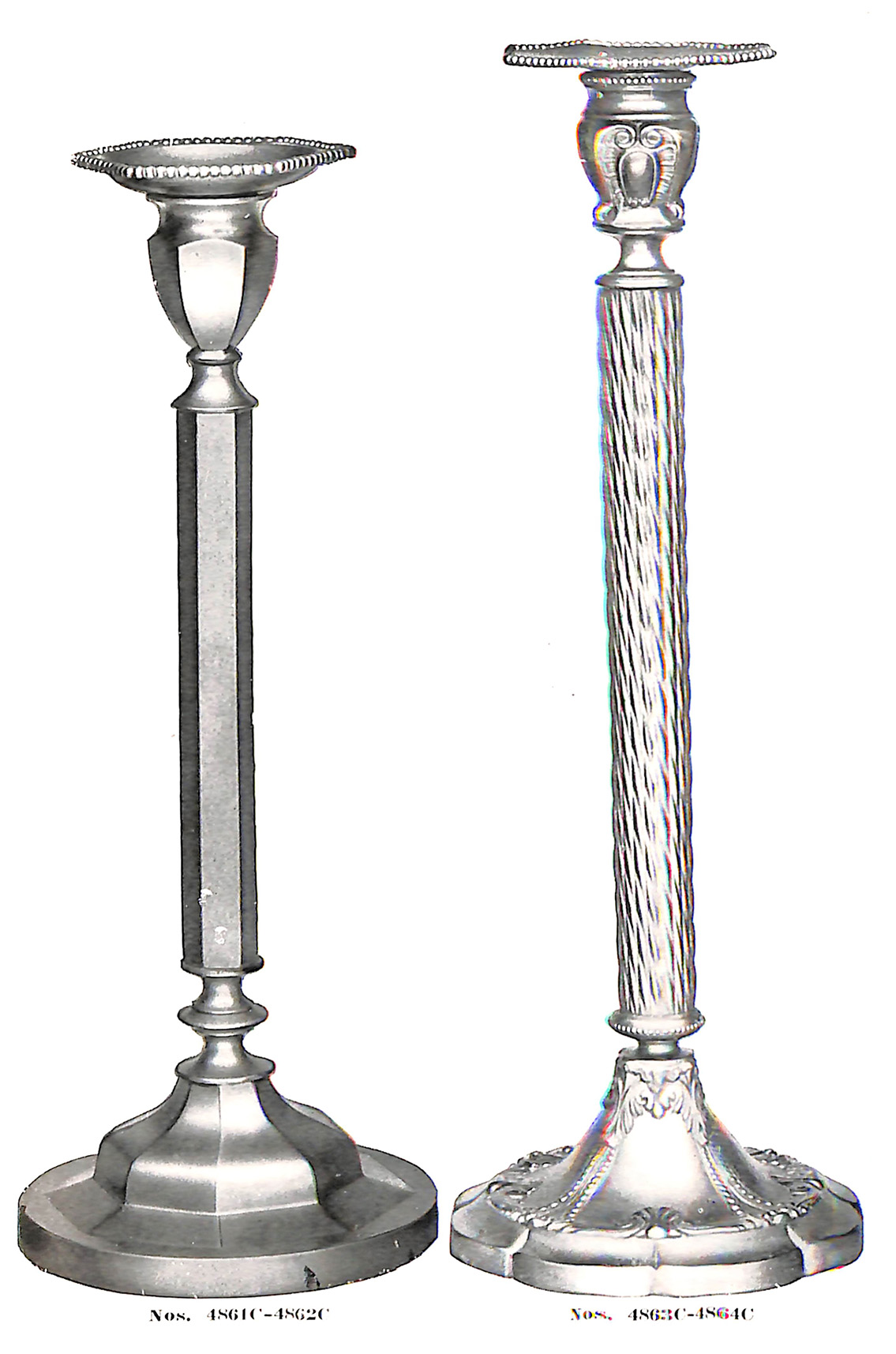 Candlesticks 4861C-4864C