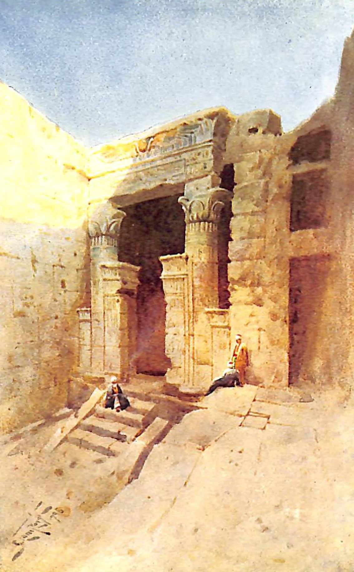 The Temple At Edfou