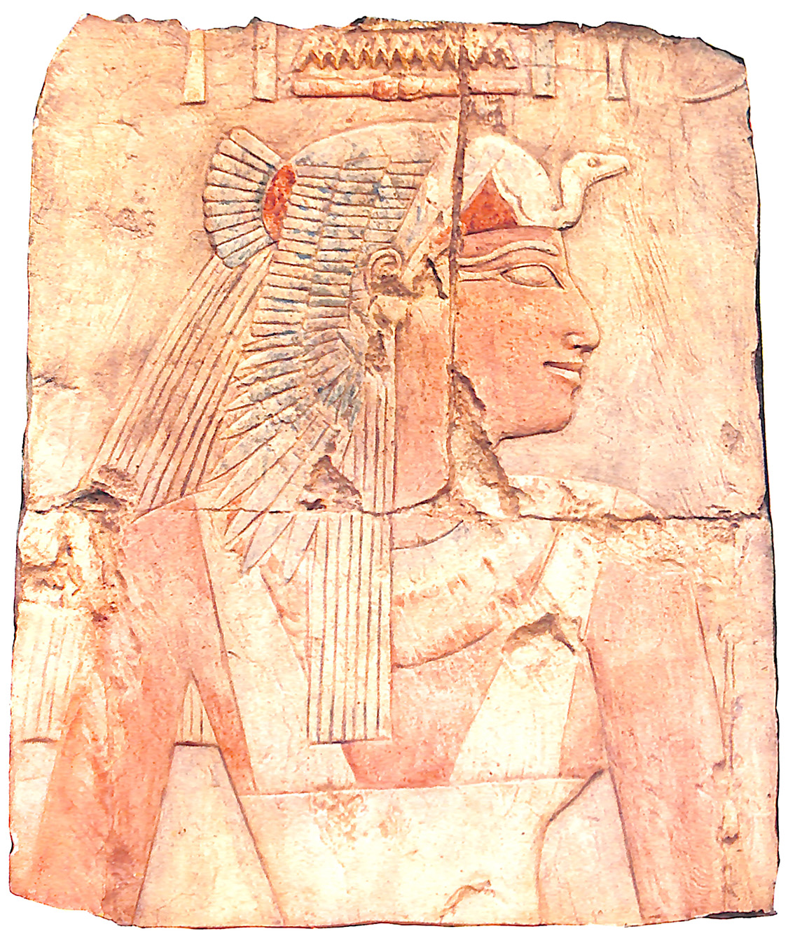 Aahmes, Mother of Hatshepsu, In The Temple At Der El-Bahri