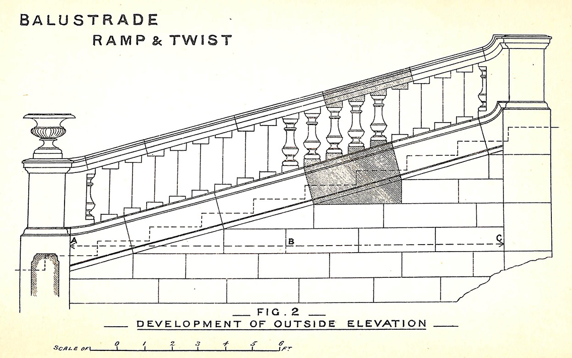 Balustrade Ramp & Twist