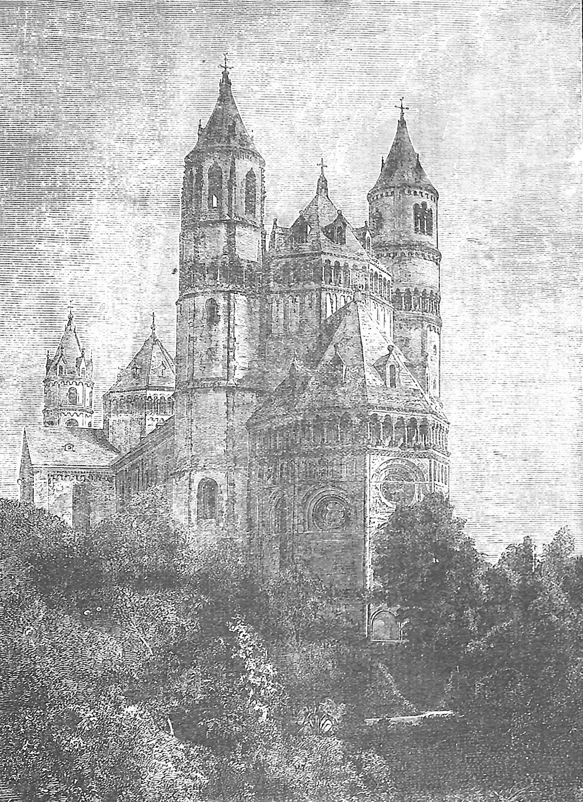 Cathedral At Worms