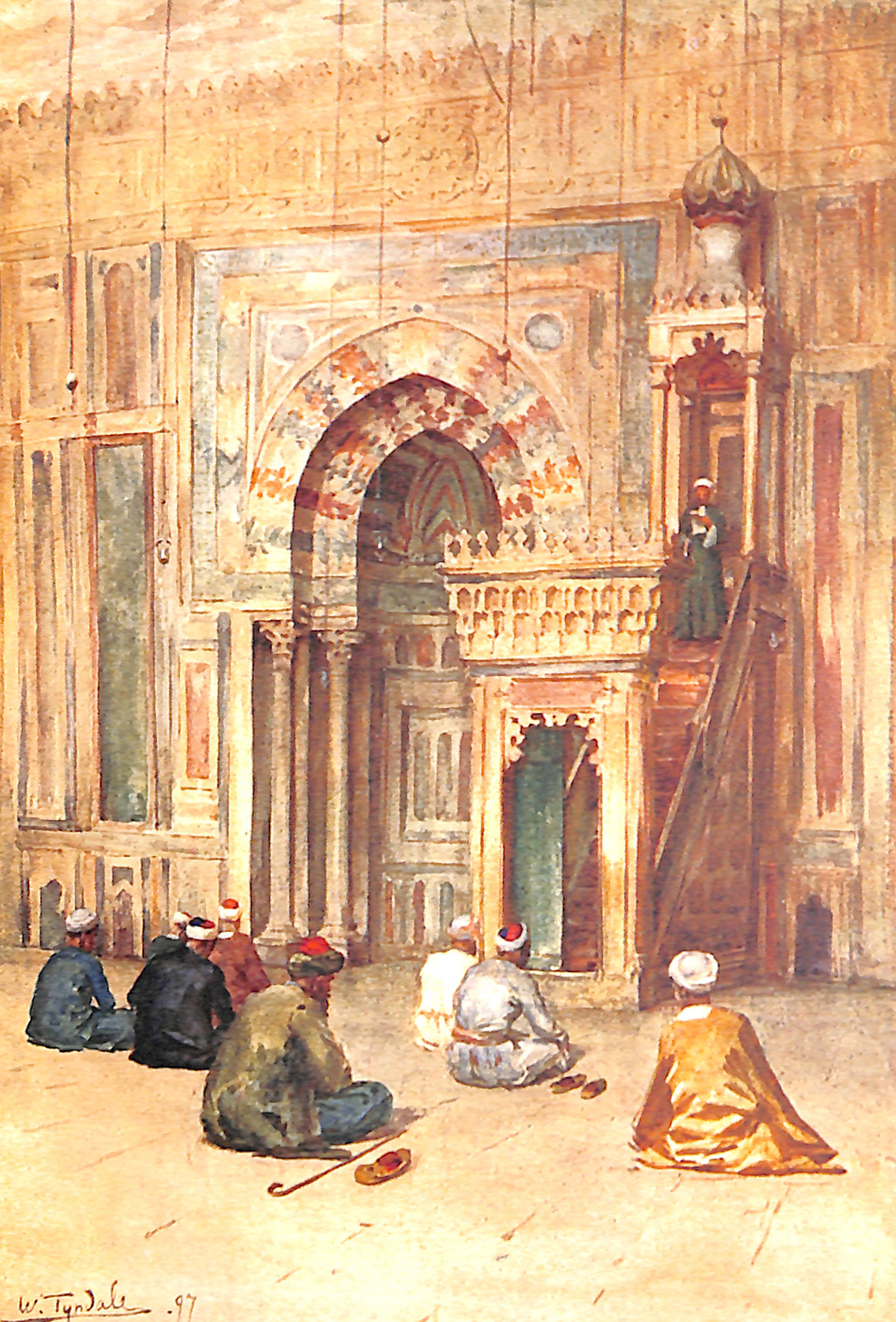 The Sanctuary In The Mosque of Sultan Hasan