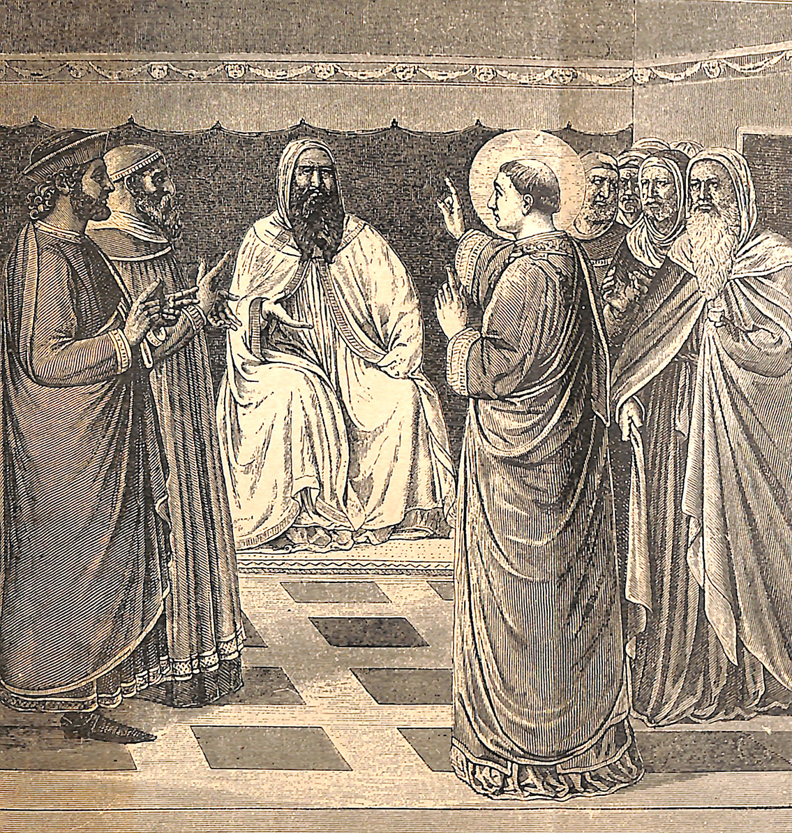 Pythagoras instructing Princes