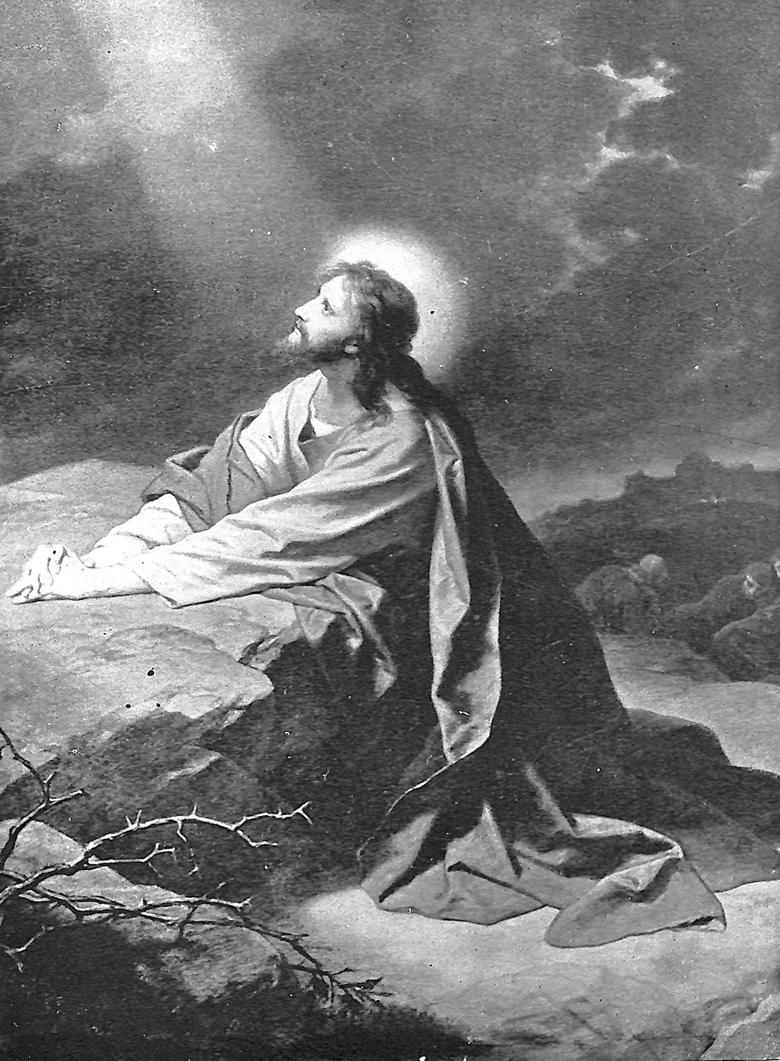 Jesus In The Garden Of Gethsemane