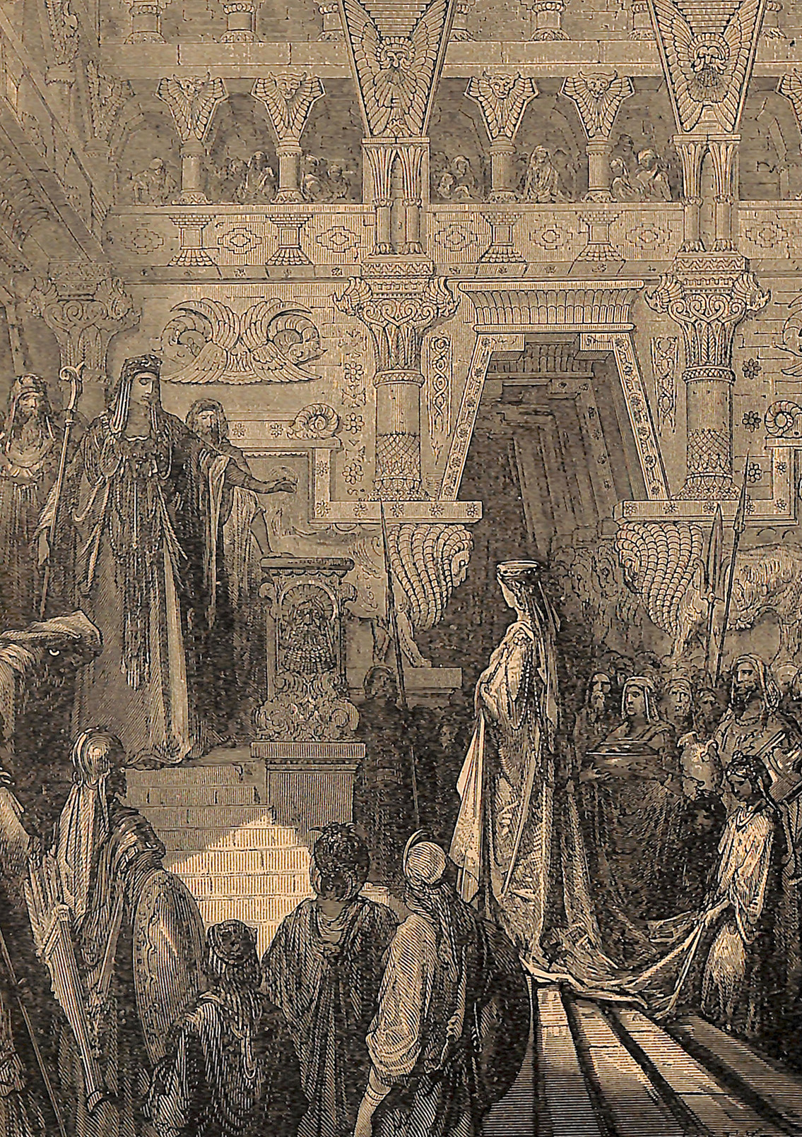 Queen Sheba Visits King Solomon