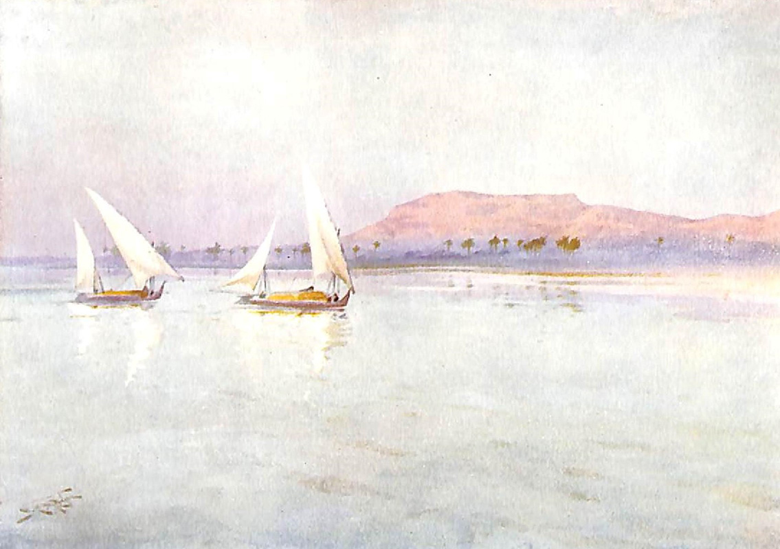 On The Nile At Luxor