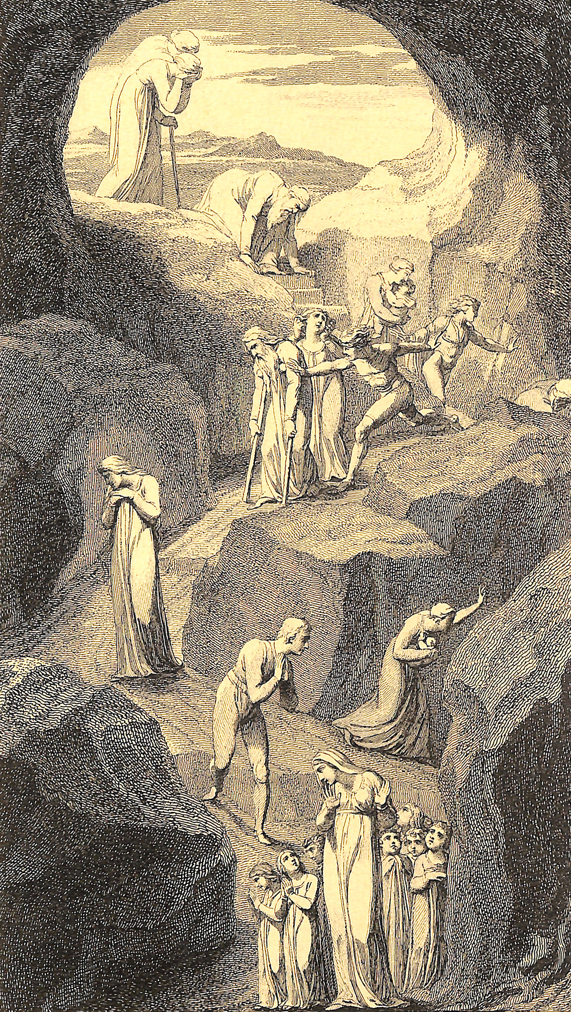 The Descent Of Man into The Vale Of Death