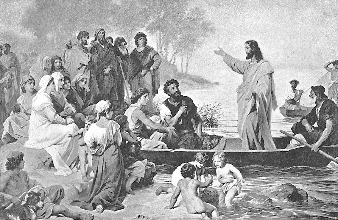 Christ Preaching By The Sea