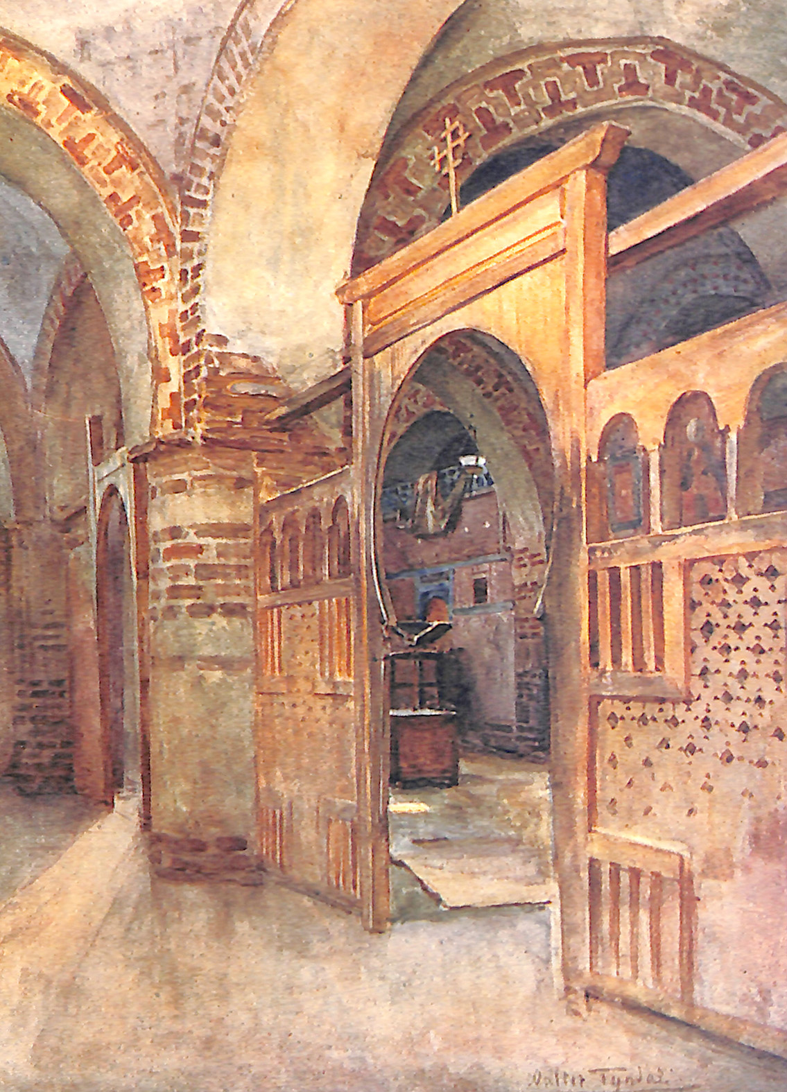 A Coptic Church Near Abydos