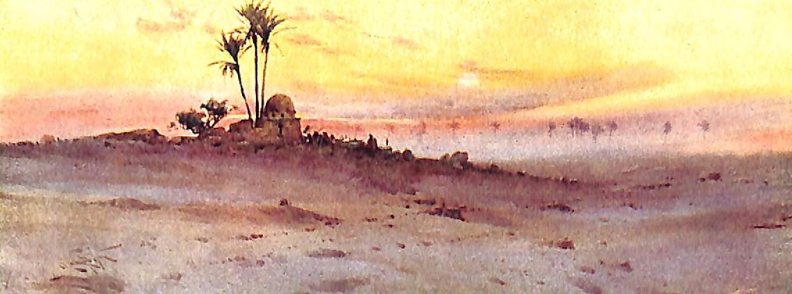 A Sheik's Tomb In The Desert