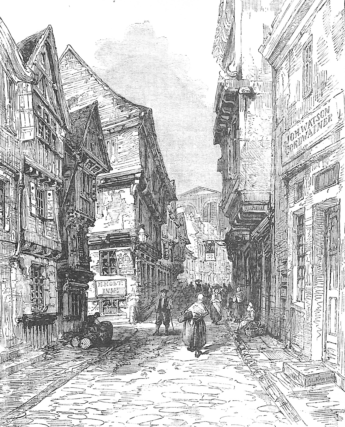 An Ancient Street -- London