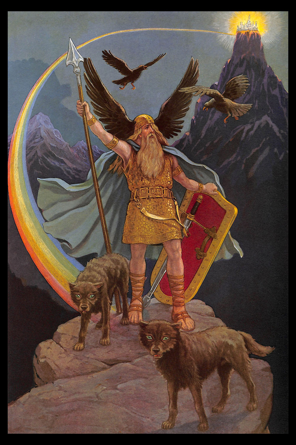 PLATE 5: Odin, Scandinavian All-Father