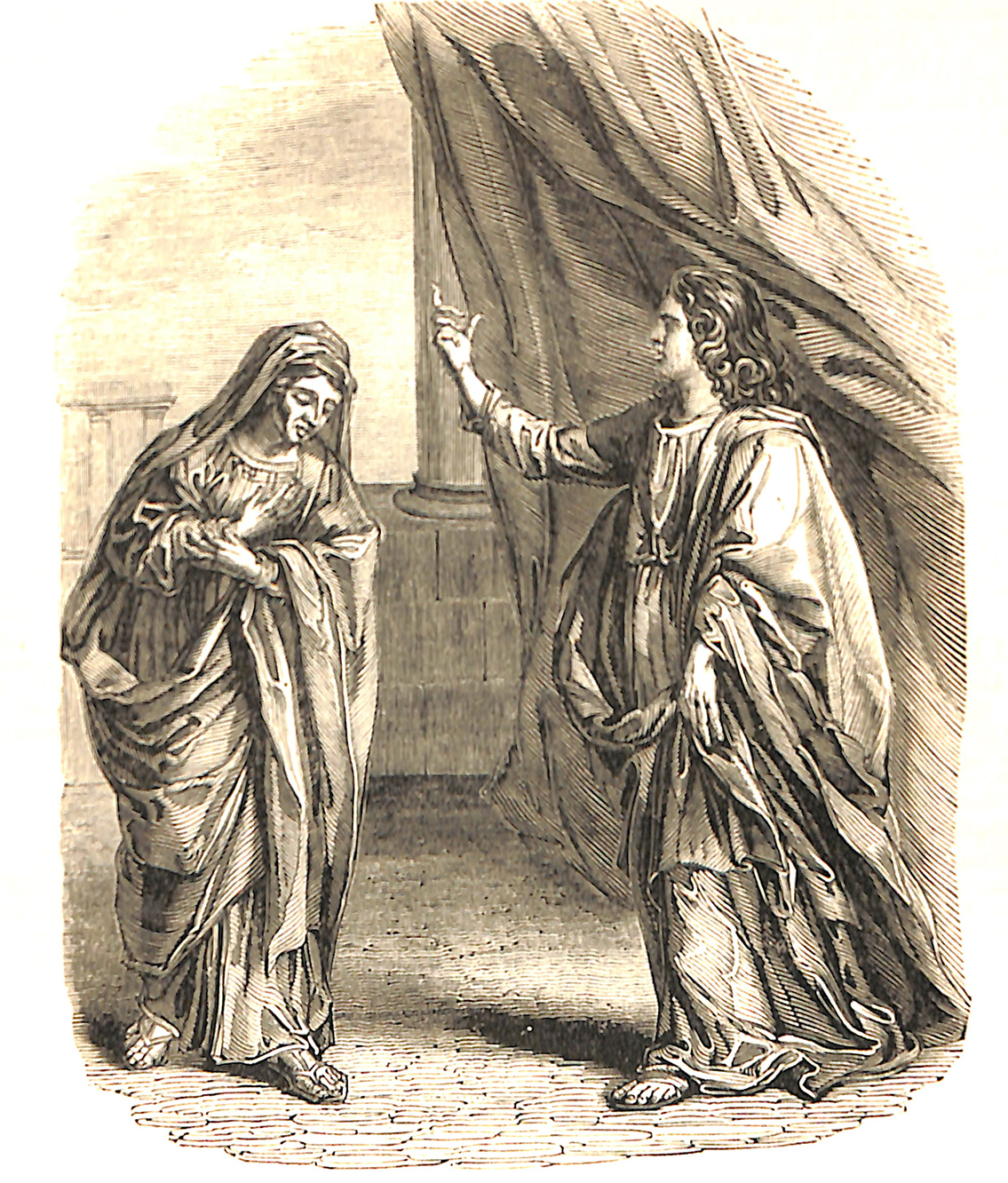 Solomon and Bath-Sheba - Phil. de Champaigne