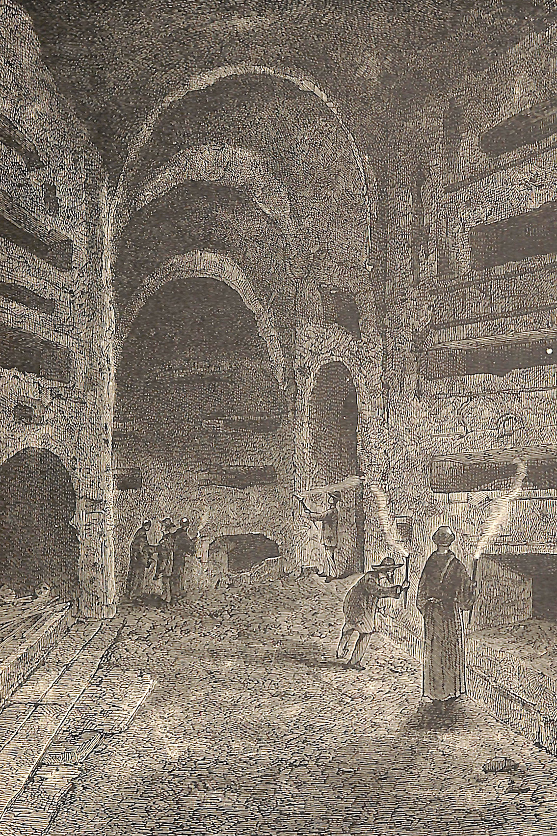 Inside view of Catacombs
