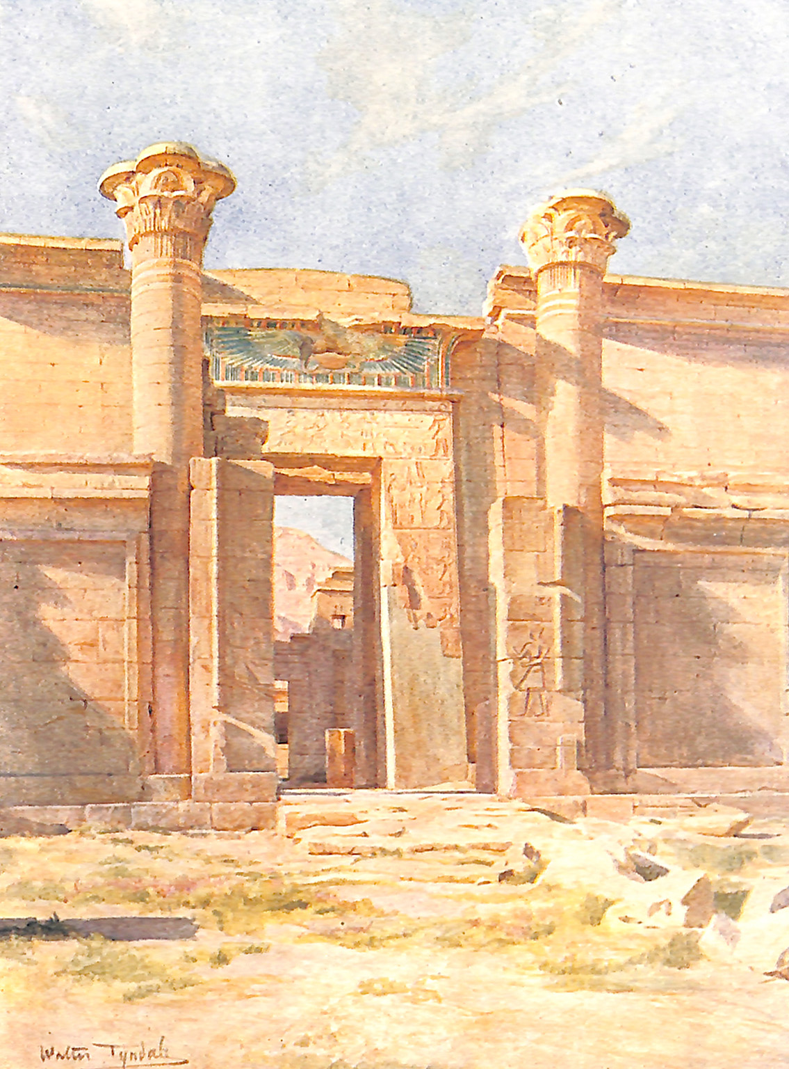 The Ptolemaic Pylon, Medinet Habu