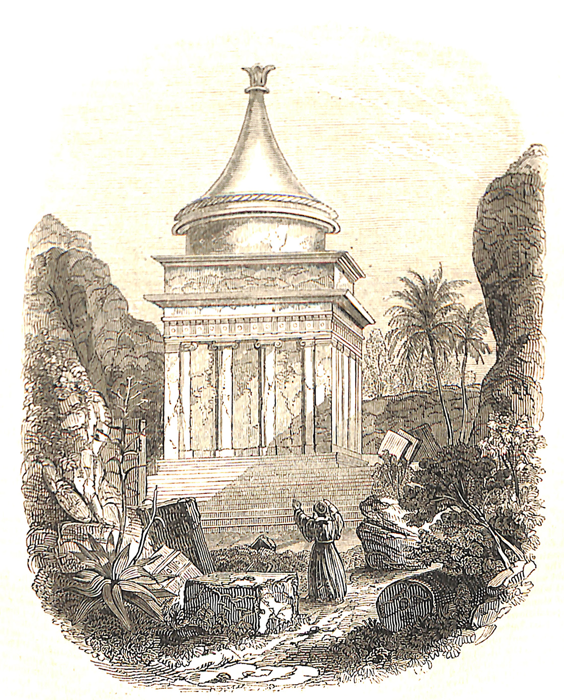 Absalom's Tomb. - From Cassas