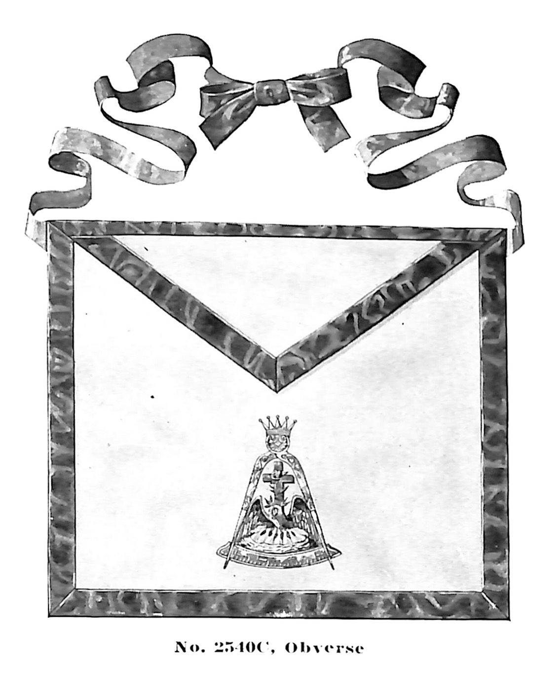 Apron no. 2540C Observe 