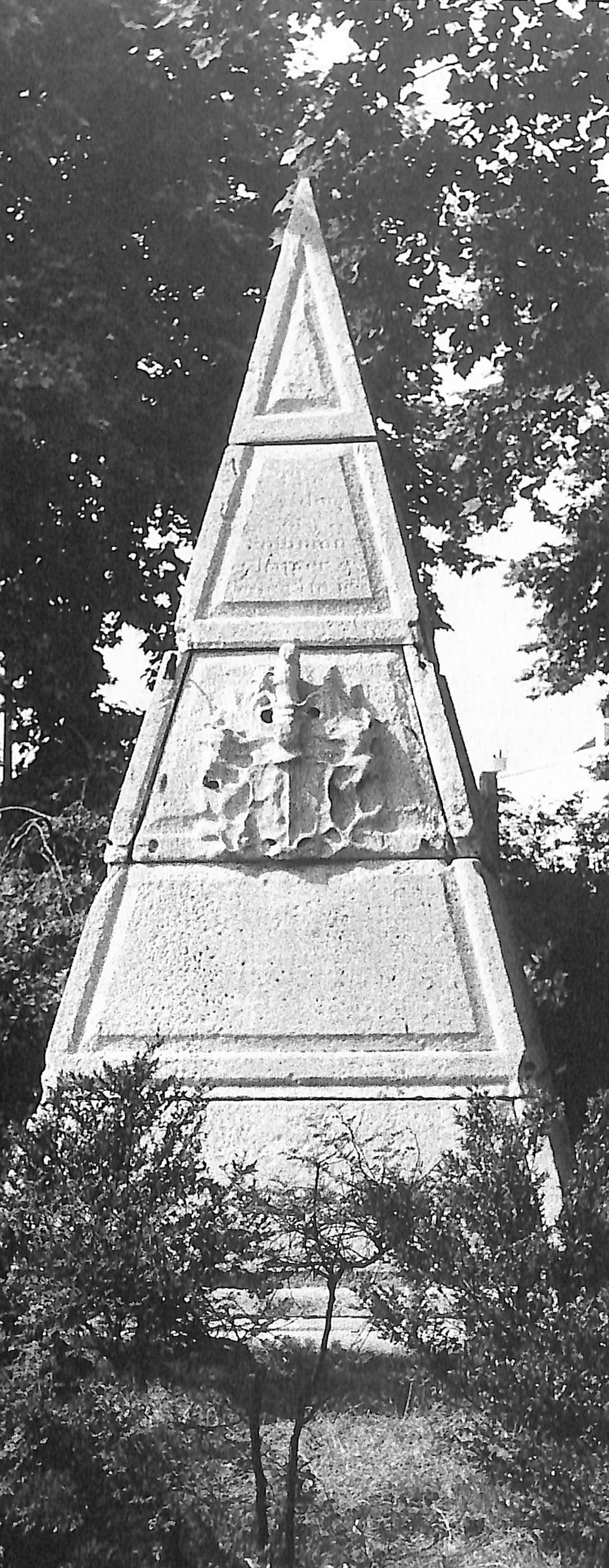 Pyramid in St. Anne's churchyard