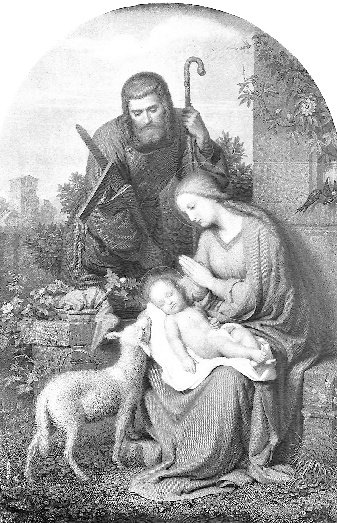 Joseph, Mary and the Child Jesus