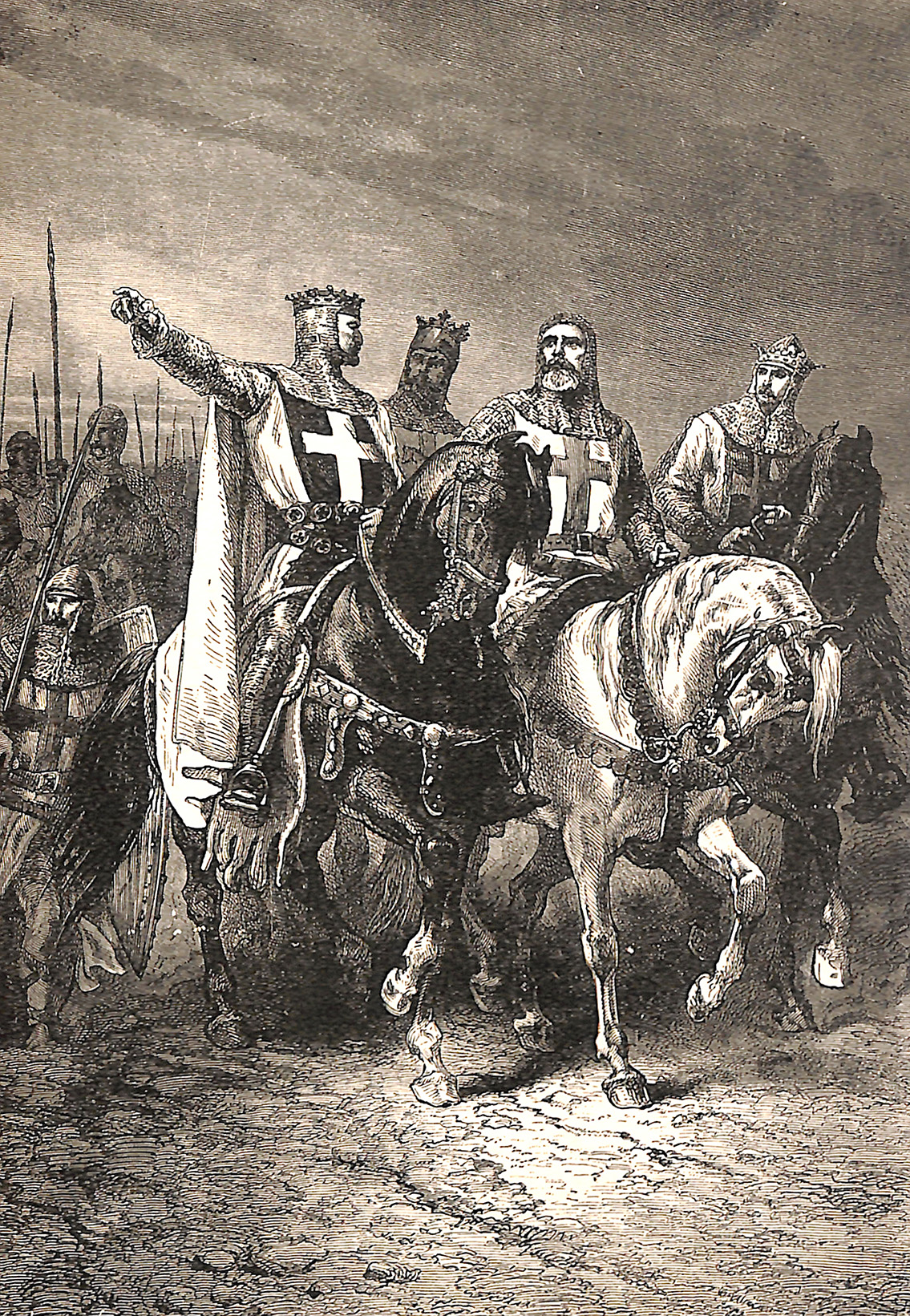 The Four Leaders Of The First Real Crusade