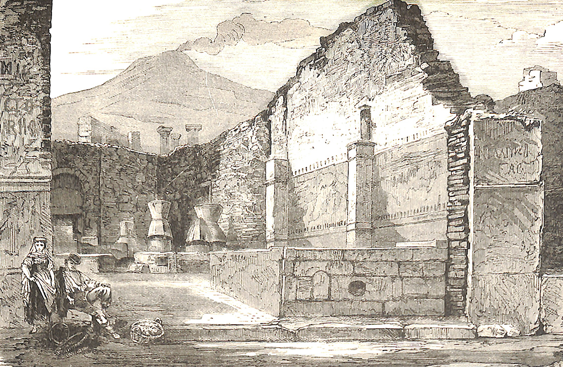 Mill And Bakery At Pompeii