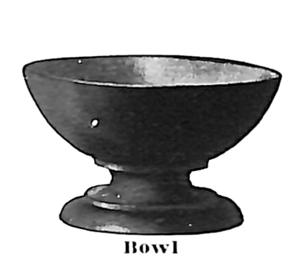Rose Croix Holy Vessel - Bowl. 