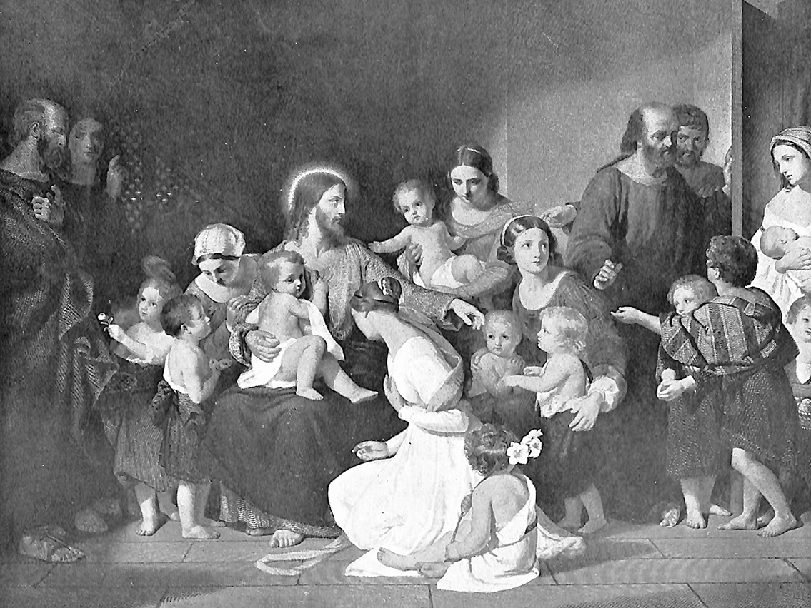 Christ Blessing Little Children