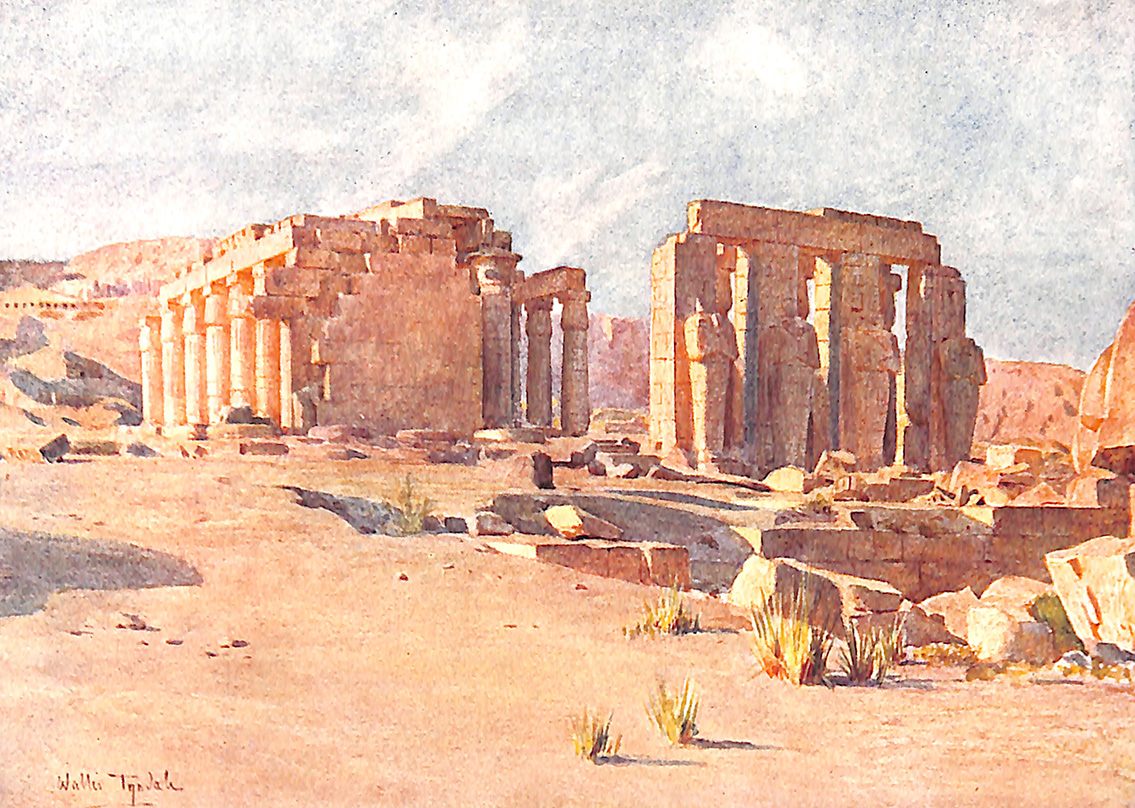 The Ramesseum At Thebes