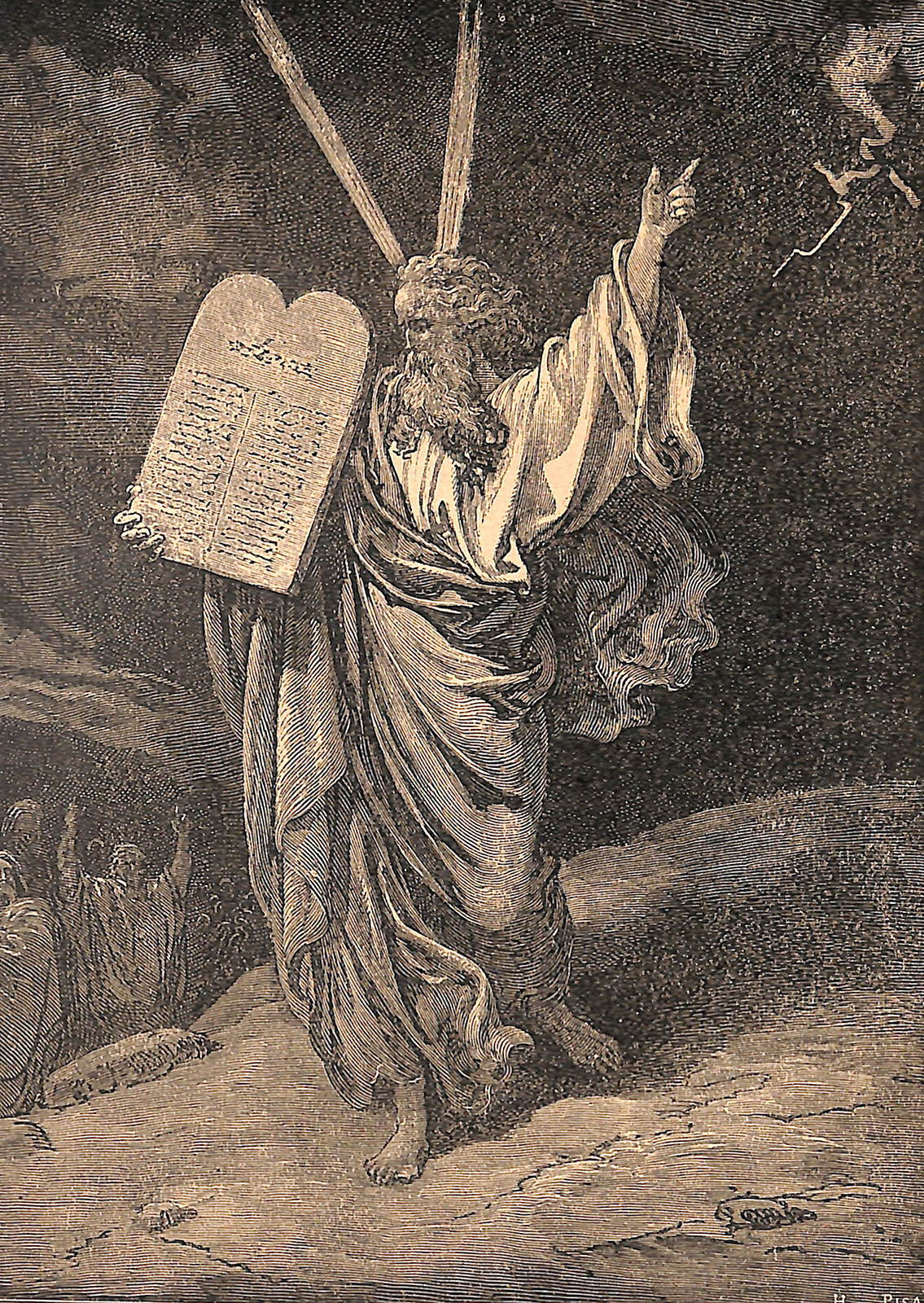 Moses And The Tablets Of The Law