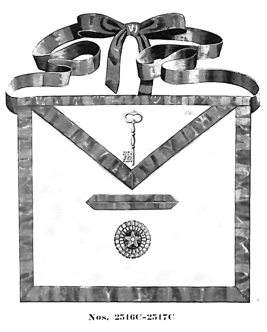 Aprons no. 2516C-2517C