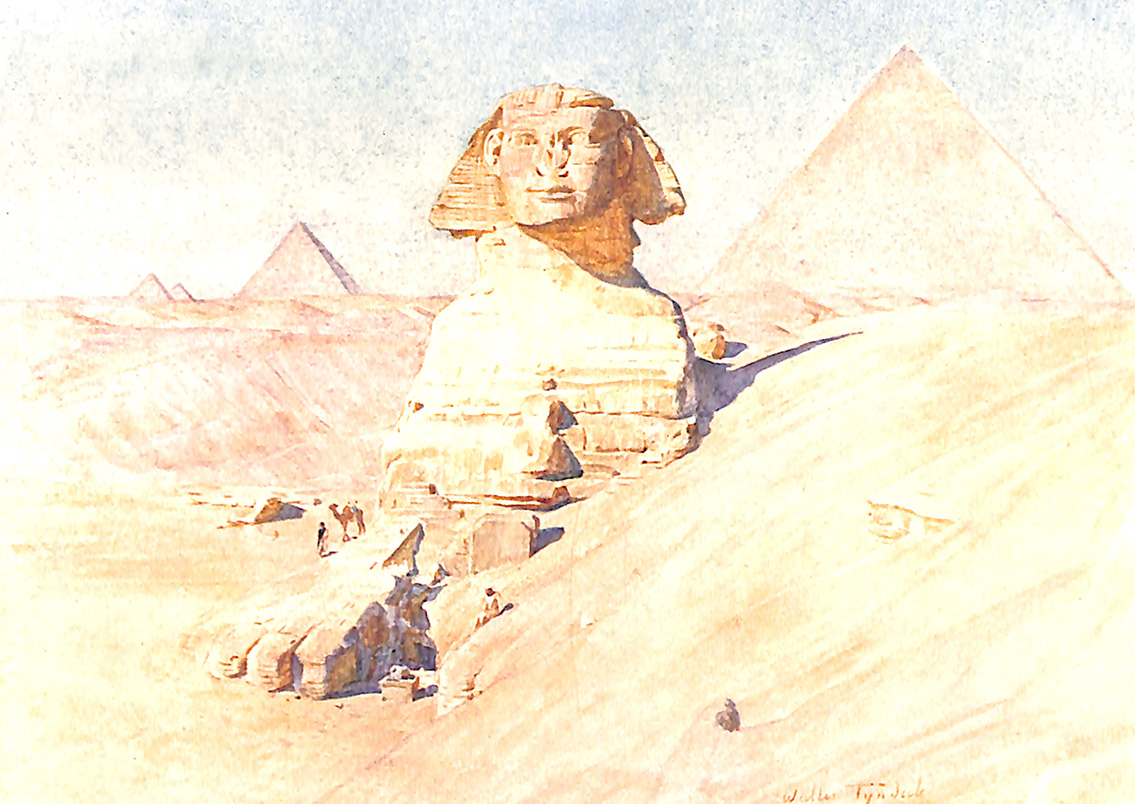 The Sphinx And Pyramids Of Gizeh