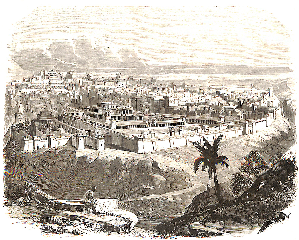 Jerusalem, and King Solomon's Temple