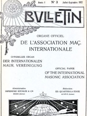 Bulletin of the International Masonic Association